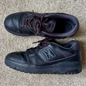 New Balance 550 Black Sneakers Men’s 8.5